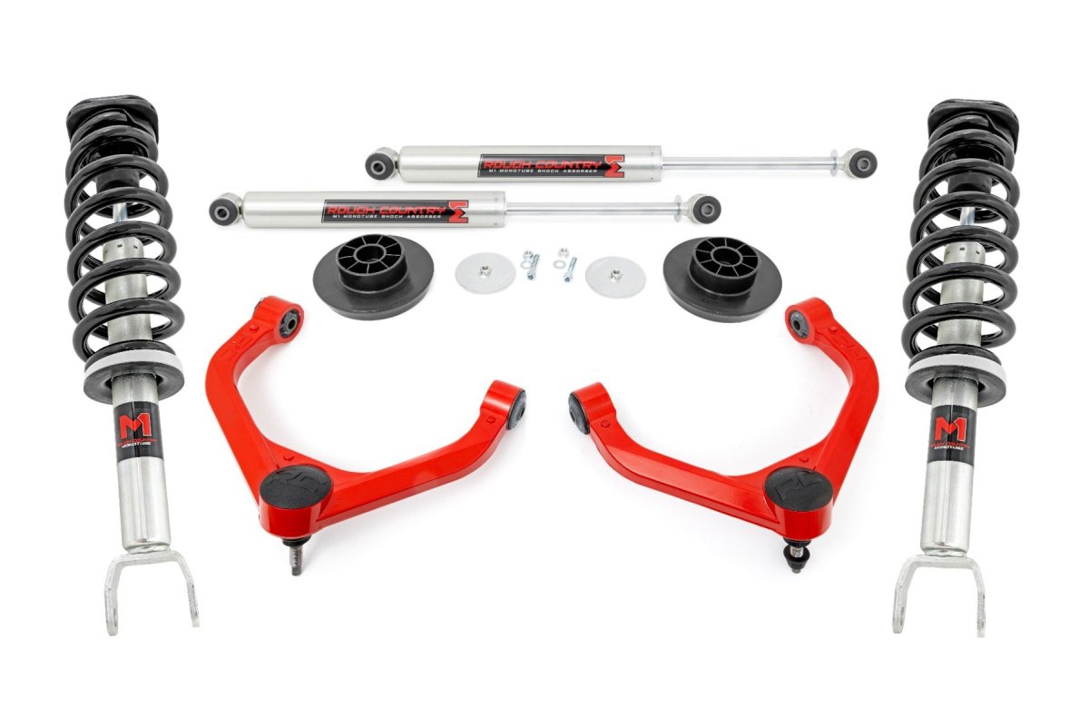 Ram 1500 Classic Suspension Lift Kit - Front + Rear - Rough Country - M1 Struts/M1 - '19-'23